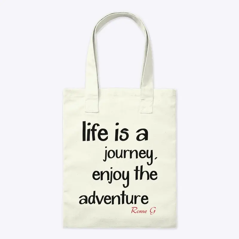 LIFE JOURNEY TOTE BAG WORLWIDE