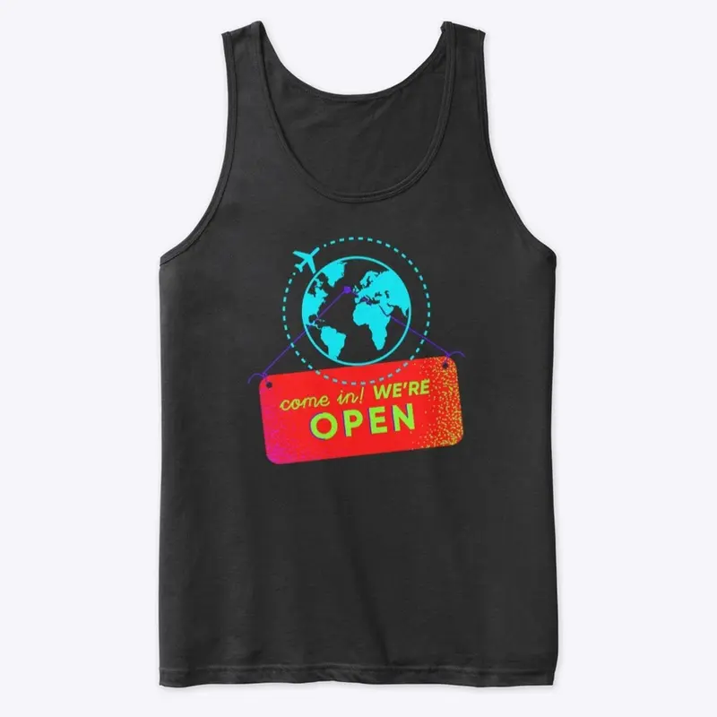 Come in -the world is open 